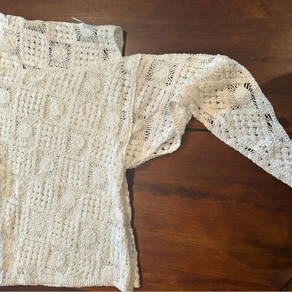 Crochet Wrap Top one size - Picture 10 of 14